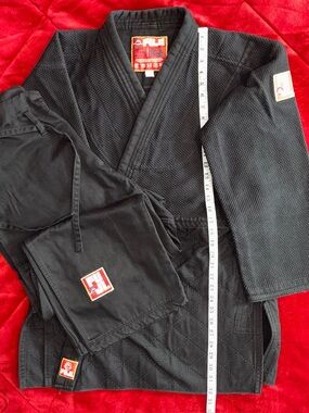 Fuji Black Judo Gi - Classic Black